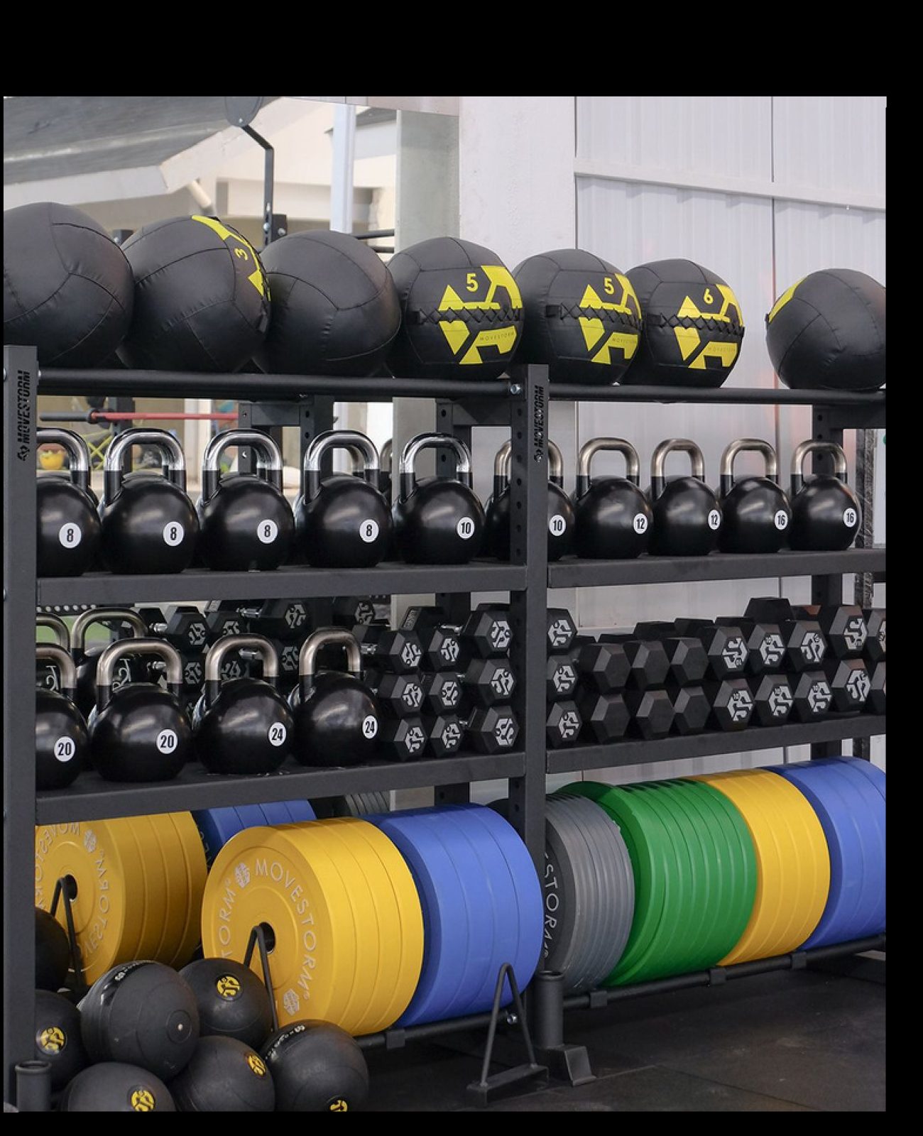 Weights and conditioning equipment in the functional gym